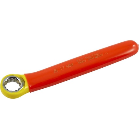 Combination Wrench 17mm, 1000V Insulated